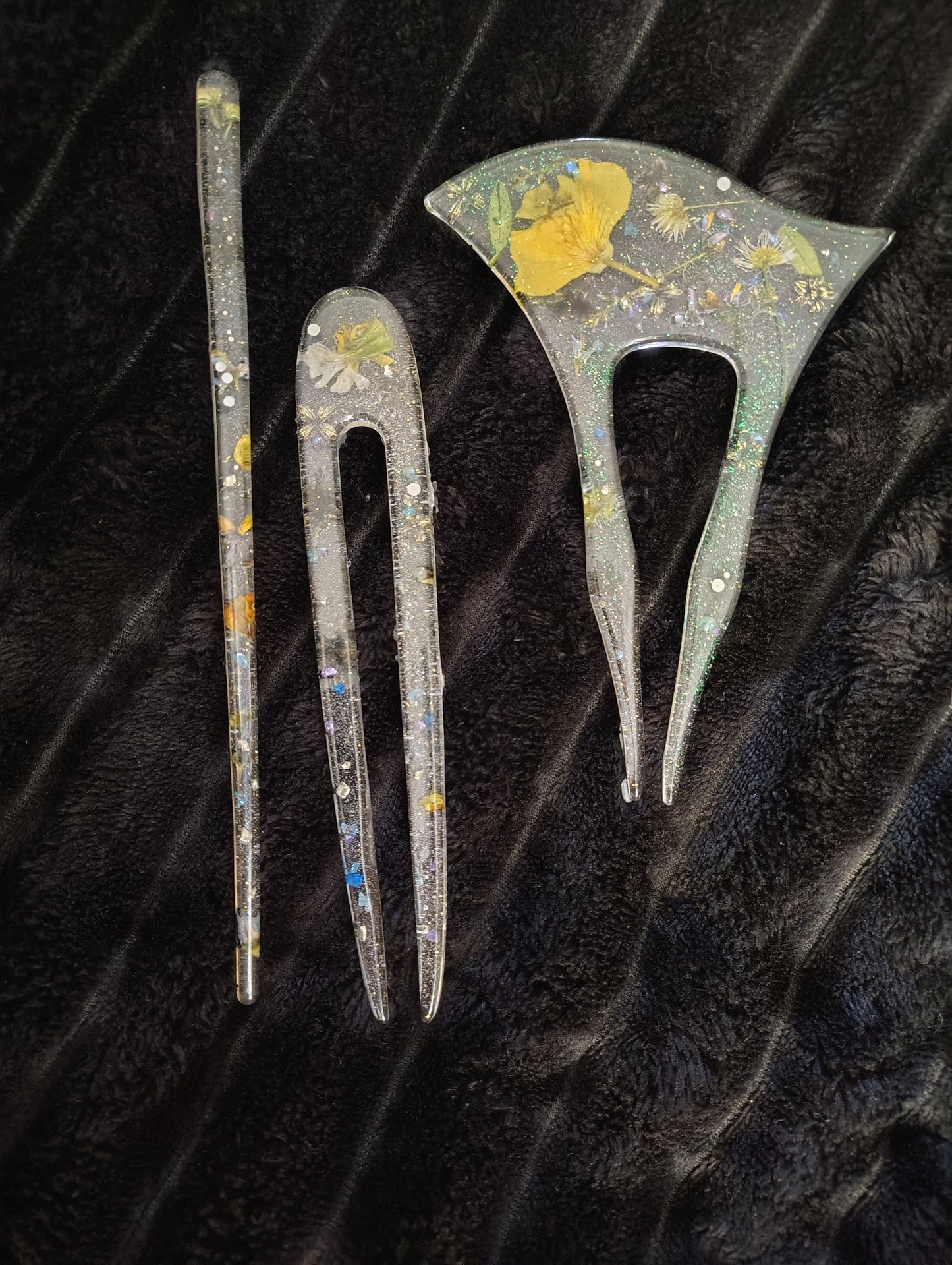 Handmade Hair Pins Set