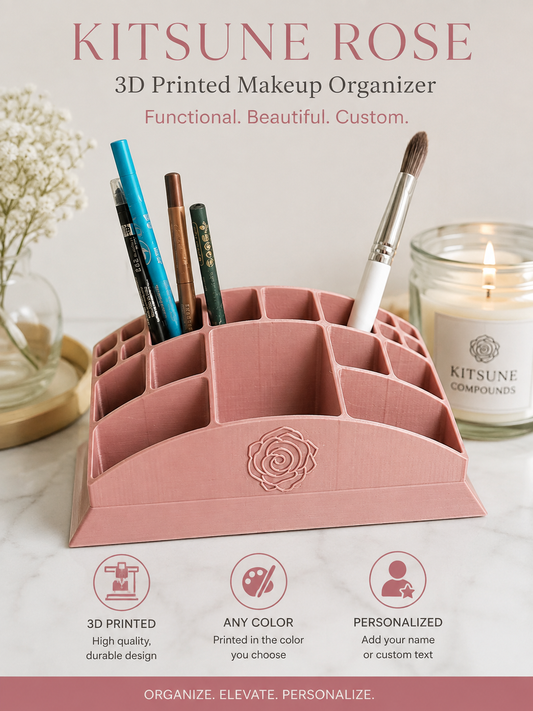 Rose Makeup Organizer